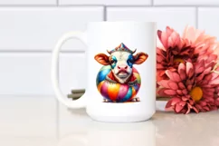 Baby Cow at Big Top PNG Product Image 2