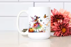 Fairy Halloween Cute Vibrant Drawing | Sublimation | Product Image 2