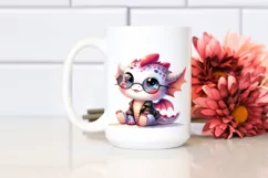 Cute Baby Dragon | Smiling Big Eyes Clipart Product Image 2