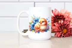 Colorful Small Baby Chicken | Clipart Product Image 2