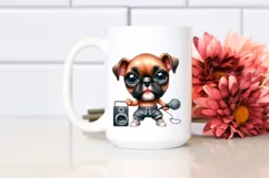 Funny Boxer Caricature | Sublimation | Clipart Product Image 2