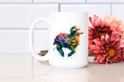 Abstract Vibrant Watercolor Lamb, Transparent PNG Product Image 2