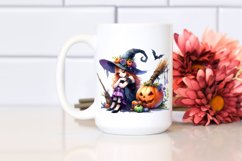 Simple Witch Halloween Sublimation Clipart Product Image 2