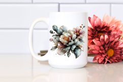 Glossy Peonies with Marble Splash Product Image 2