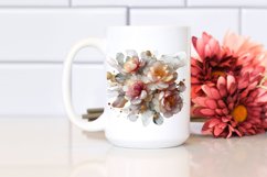 Glossy Peonies with Marble Splash Product Image 2