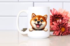 Funny Shiba Inu with Big Popping Eyes | Sublimation | Product Image 2
