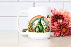 Gnome House Rainbow Colorful Bird Butterfly Vegetable | Product Image 2