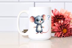 Funny Baby Standing with Big Eyes | Sublimation | Clipart Product Image 2