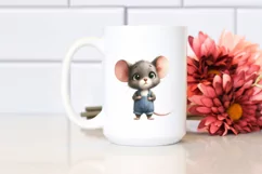 Funny Baby Standing with Big Eyes | Sublimation | Clipart Product Image 2