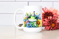 Colorful Small Baby Frog | Clipart Product Image 2
