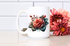 Shiny Begonia Watercolor | Clipart Product Image 2