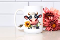 Cow Enthusiastic Cow Portrait with Large Goofy Smile | Product Image 2
