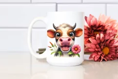 Cow Enthusiastic Cow Portrait with Large Goofy Smile | Product Image 2