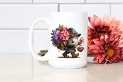 Detailed Gnome Rhododendron Bouquet | Clipart Product Image 2