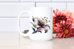 Detailed Glossy Lily Clipart Product Image 2