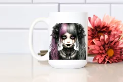 Gothic Girl, High-Res PNG Product Image 2