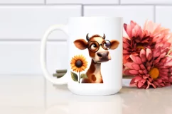 Funny Watercolor Clipart: Sublimation Clipart Product Image 2