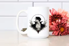 Simple Vampire Digital Painting, Transparent PNG Product Image 2