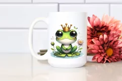 Frog Valentines Love |T-shirt, Mug PNG Product Image 3