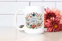 Class of 2025 Watercolor | Sublimation | Clipart Product Image 2