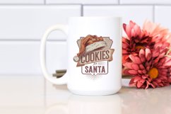 Retro Cookies for Santa Png Product Image 2