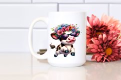 Happy Baby Cow Jumper PNG Product Image 2