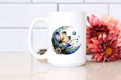 Abstract Stained Crocus Like Metallic | Sublimation | Product Image 2