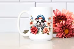 Bulldog Hip Hop Singer Flowers Product Image 2