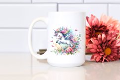 Baby Unicorn Pastel Clipart Product Image 2