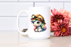 Baby Cow with Miner&#039;s Helmet, Industrial PNG Product Image 2
