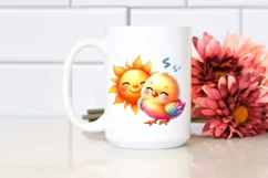 Colorful Cute Baby Chicken | Clipart Product Image 2