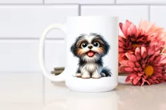 Crazy Looking Watercolor Funny Shih Tzu | Product Image 2