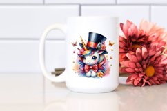 Baby Unicorn Magician, Enchanting PNG Product Image 2