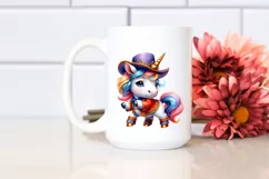 Baby Unicorn Dancer, Festive PNG Product Image 2