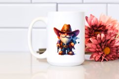 Washed Vibrant Cowboy Gnome, Transparent PNG Product Image 2