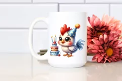 Baby Rooster Party Hat Clipart Product Image 2