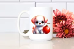 Cute Dog Pumpkin Halloween | Sublimation | Clipart Product Image 2