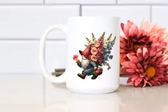 Detailed Gnome Snapdragon Bouquet | Clipart Product Image 2