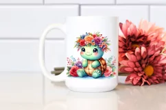 Vibrant Flower Crown Colorful Flowers | Sublimation | Product Image 2