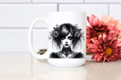 Gothic Girl, High-Res PNG Product Image 2