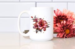 Shiny Golden Azalea Watercolor Splash Product Image 2