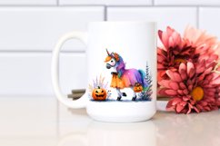 Unicorn Dressed for Halloween | Sublimation | Clipart Product Image 2
