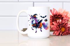 Unicorn Dressed for Halloween | Sublimation | Clipart Product Image 2