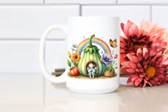 Fairy House Vegetable Watercolor | Clipart Product Image 2