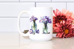 Bottle Crocus Watercolor | Clipart Product Image 2