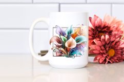 Calla Lily with Metallic Insertions PNG Product Image 2