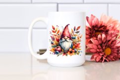 Washed Vibrant Autumn Gnome, Transparent PNG Product Image 2