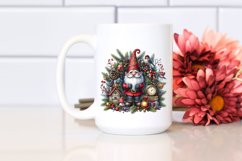 Detailed Watercolor Christmas Gnome, Transparent PNG Product Image 2