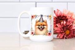 Watercolor Pomeranian Clipart Product Image 2