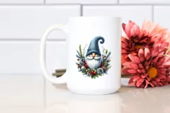 Detailed Winter Gnome Watercolor PNG Product Image 2